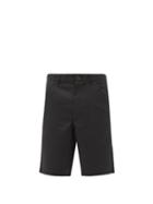 Matchesfashion.com Comme Des Garons Shirt - Tailored Twill Shorts - Mens - Black