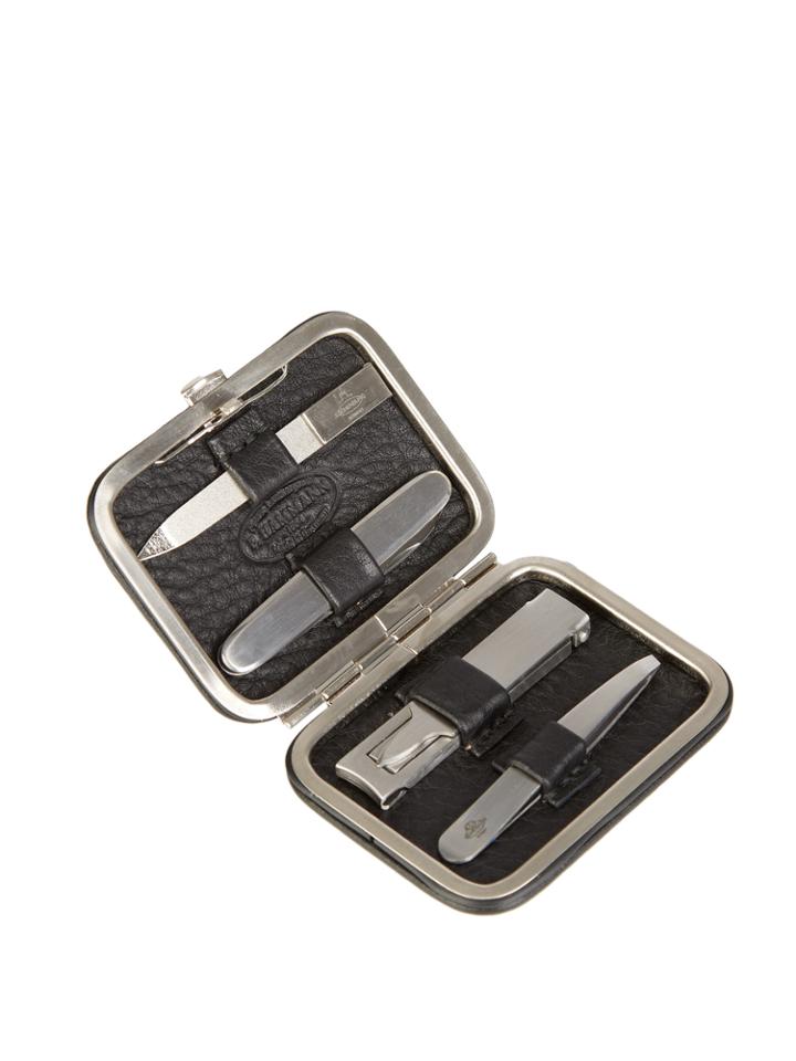 F. Hammann Leather Mini Manicure Set