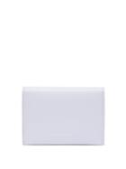 Matchesfashion.com Acne Studios - Logo Embossed Bi Fold Leather Cardholder - Mens - Light Blue