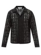 Sasquatchfabrix. - Cube Lace Shirt - Mens - Black