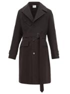 Matchesfashion.com Mhl By Margaret Howell - Belted Cotton Drill Coat - Mens - Black