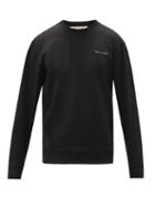 Matchesfashion.com 1017 Alyx 9sm - Logo-print Jersey Sweatshirt - Mens - Black