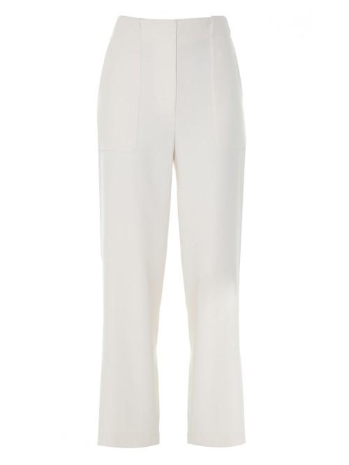 The Row Aspha Straight-leg Crepe Trousers