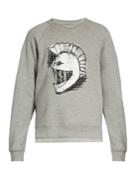 Burberry Helmet-print Jersey Sweatshirt