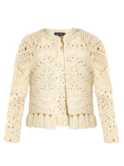 Tabula Rasa Tuva Hand-macram Tassel-trim Jacket