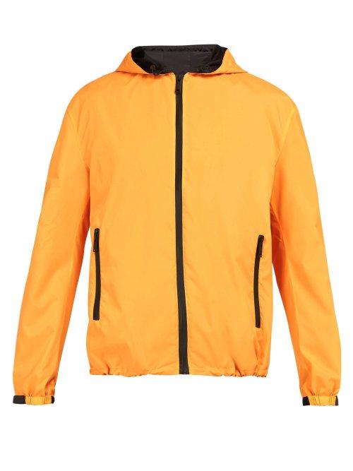 Matchesfashion.com Prada - Lightweight Technical Jacket - Mens - Orange