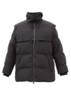 Bottega Veneta - Frosted Cotton-poplin Quilted Down Jacket - Womens - Black