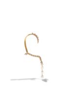 Harris Reed X Missoma - Snake Pearl & 18kt Recycled Gold-plated Ear Cuff - Womens - Gold Multi