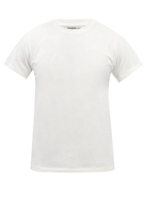 Phipps - Crew-neck Organic-cotton T-shirt - Mens - White