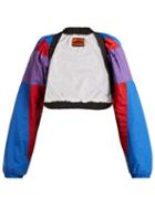 Matchesfashion.com Colville - Tri Colour Bolero Sleeve Jacket - Womens - Blue Multi
