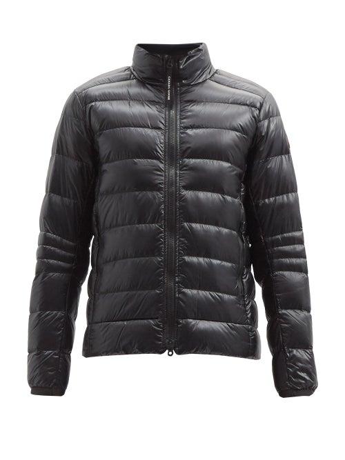Matchesfashion.com Canada Goose - Crofton Quilted Down Coat - Mens - Black