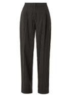 Jacquemus Le Grand Pantalon Wide-leg Striped-wool Trousers