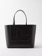 Dolce & Gabbana - D & G Leather Tote Bag - Womens - Black