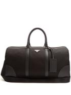 Prada Boston Leather-trimmed Nylon Holdall