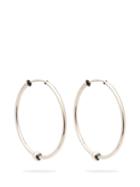 Matchesfashion.com Bottega Veneta - Silver Hoop Earrings - Womens - Silver
