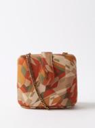 Saint Laurent - Cassandre Printed Chain-strap Box Clutch - Womens - Multi