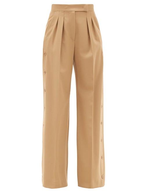 Matchesfashion.com Max Mara - Kirsch Trousers - Womens - Camel