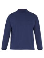 Martine Rose Logo-print Long-sleeved Cotton-jersey T-shirt