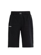Matchesfashion.com Vetements - Inside Out Cotton Blend Jersey Shorts - Mens - Black