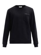 Mens Rtw Givenchy - Logo-print Cotton-jersey Sweatshirt - Mens - Black