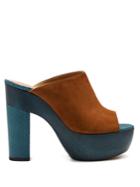 Alexa Wagner Aladin Platform Suede Mules
