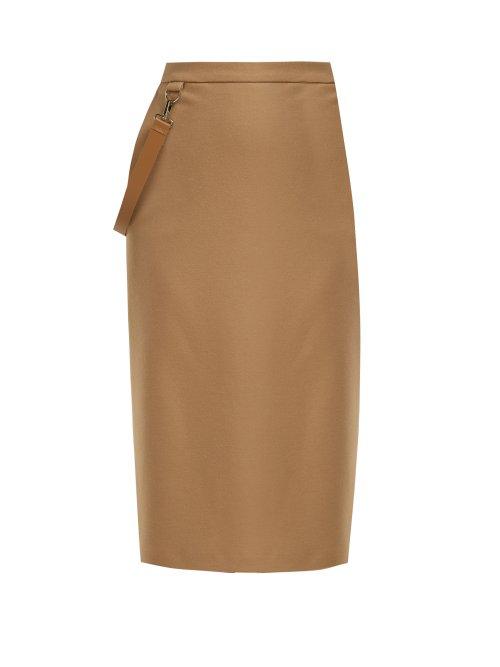 Matchesfashion.com Max Mara - Polder Skirt - Womens - Camel