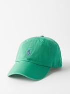 Polo Ralph Lauren - Logo-embroidered Cotton-twill Cap - Mens - Green
