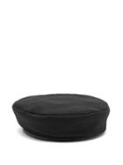 Matchesfashion.com Off-white - Barret Wool Felt Beret - Mens - Black
