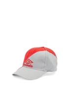 Matchesfashion.com Vetements - X Umbro Logo Embroidered Canvas Cap - Womens - Grey Red