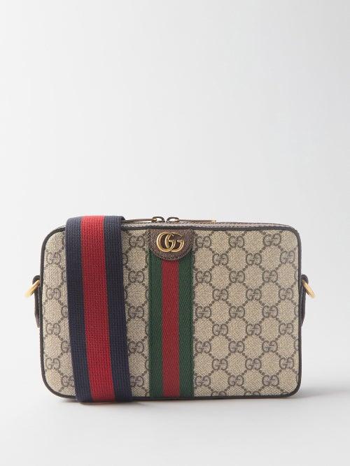 Gucci - Ophidia Gg-supreme Cross-body Bag - Mens - Beige