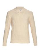 Inis Meáin Shawl-neck Cotton Sweater