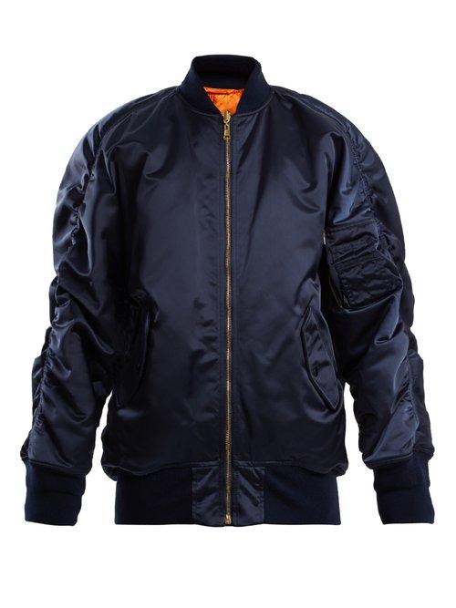 Matchesfashion.com Balenciaga - Le Bomber - Womens - Navy