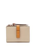 Loewe - Anagram-embossed Grained-leather Wallet - Womens - White