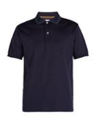 Paul Smith Zigzag-trimmed Cotton-piqu Polo Shirt