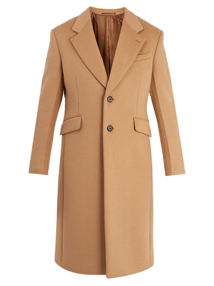 Prada Cashmere And Wool-blend Overcoat