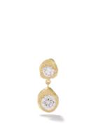 Elhanati - Donna Diamond & 18kt Gold Single Earring - Womens - Yellow Gold
