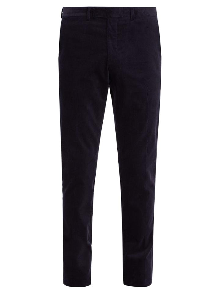 Ralph Lauren Purple Label Cotton-blend Corduroy Trousers