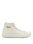 Prada Logo-patch High-top Leather Trainers