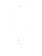 Matchesfashion.com Persee - Chakras Diamond, Sapphire & 18kt Gold Necklace - Womens - Yellow Gold
