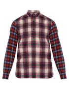 Matchesfashion.com Lanvin - Checked Single Cuff Cotton Shirt - Mens - Red Multi