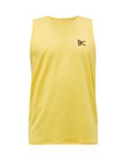 District Vision - Air Wear Logo-print Tank Top - Mens - Yellow