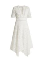 Zimmermann Meridian Broderie-anglaise Cotton Dress