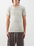 Rick Owens - Cotton-jersey T-shirt - Mens - Pearl
