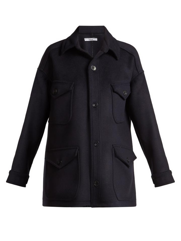 Katharine Hamnett London Oversized Wool Jacket