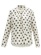 Matchesfashion.com Max Mara - Distel Blouse - Womens - Ivory Multi