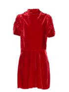 Isabel Marant Étoile Lazy Short-sleeved Velvet Dress