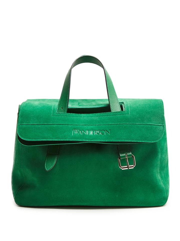 Jw Anderson Tool Suede Tote
