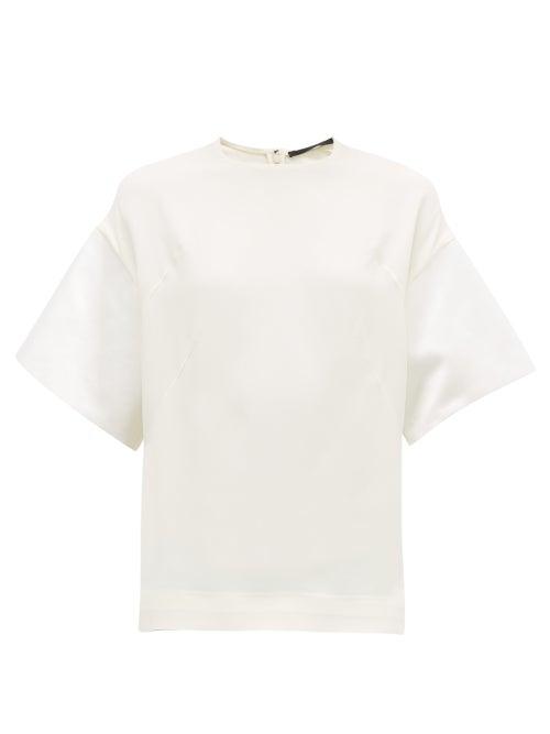 Matchesfashion.com Haider Ackermann - Evening Box Fit Top - Womens - Ivory