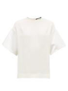 Matchesfashion.com Haider Ackermann - Evening Box Fit Top - Womens - Ivory