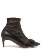 Matchesfashion.com Rupert Sanderson - Glynn Leather Ankle Boots - Womens - Black